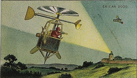 Rok 2000 w oczach futurystów z 1910