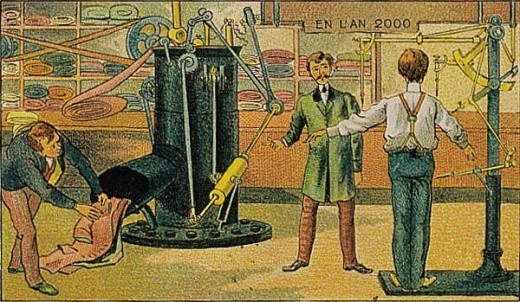 Rok 2000 w oczach futurystów z 1910