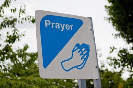 Uliczna budka modlitewna