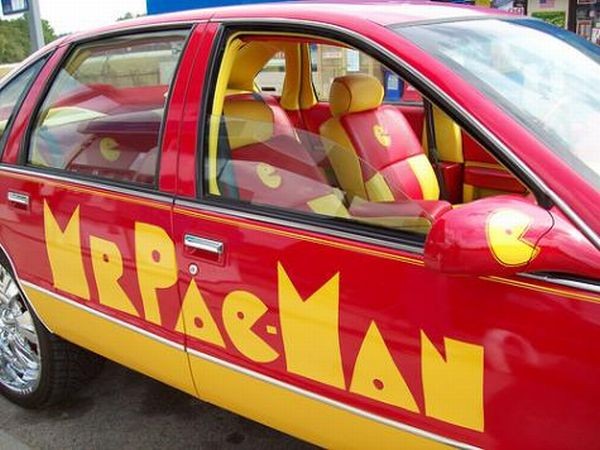 Mr Pacman i jego pacmanowóz
