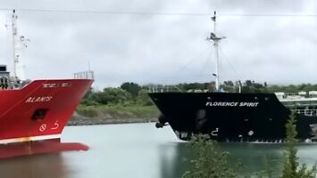Zderzenie dwóch statków na Kanale Wellandzkim