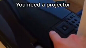 Potrzebujesz tylko projektora