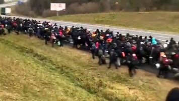Szturm imigrantów na polską granicę