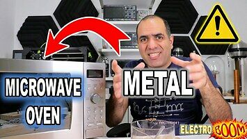 Co się stanie, gdy włoży się metal do mikrofalówki?