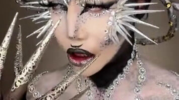 Makijaż na Lady Gagę