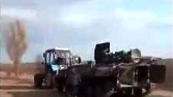 Zwykli Ukraińcy ukradli Rosjanom pojazd wojskowy