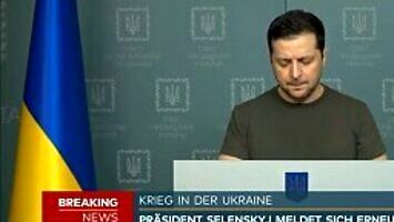 Popłakała się, tłumacząc prezydenta Ukrainy