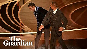 Will Smith uderza Chrisa Rocka na rozdaniu Oscarów
