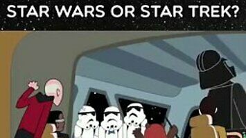 Co jest bardziej nerdowskie – Star Wars czy Star Trek?