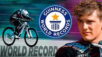 Nowy rekord Guinnessa w najszybszej jeździe na rowerze