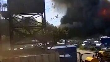 Atak rakietowy w Krzemieńczuku