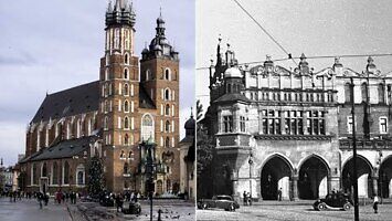 Kraków kiedyś i dziś