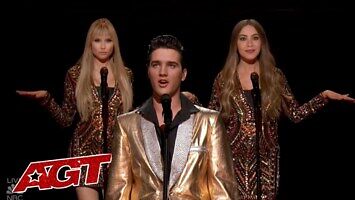 Elvis żyje i zaśpiewał w America's Got Talent