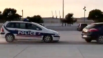 Francuska policja w akcji