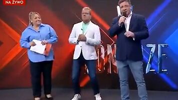 Minister Wójcik śpiewa piosenkę Krzysztofa Krawczyka w TVP