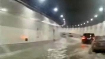 Tunel w zatoce Dalian przecieka po pół miesiąca od oddania