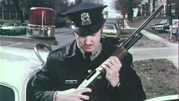 Szkolenie strzeleckie policji w latach 60.