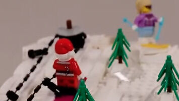 Stok narciarski z Lego