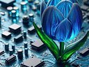 niebieski_tulipan