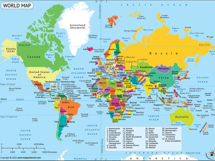 Jak dobrze znasz stolice państw z całego świata?