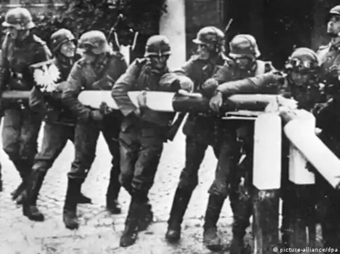 Słynne zdjęcie przełamywania polskiego szlabanu przez Niemców zostało zrobione: