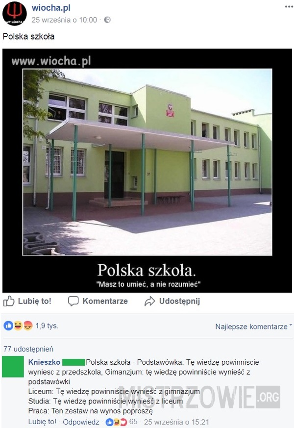 Polska szkoła –  