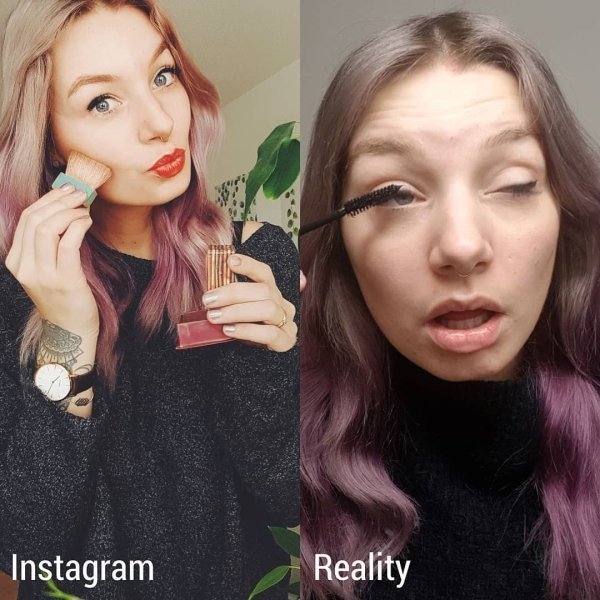Instagram kontra rzeczywistość