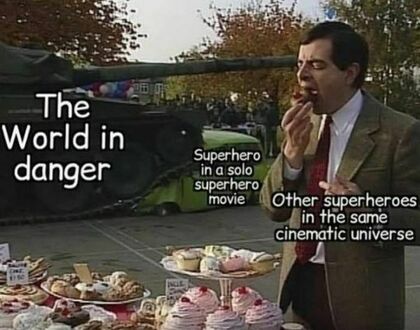 Typowy film superbohaterski od Marvela albo DC