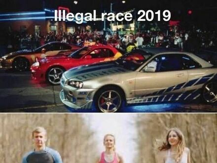 Nielegalne wyścigi
