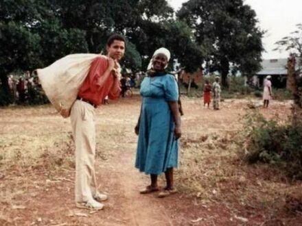 Obama i jego babcia