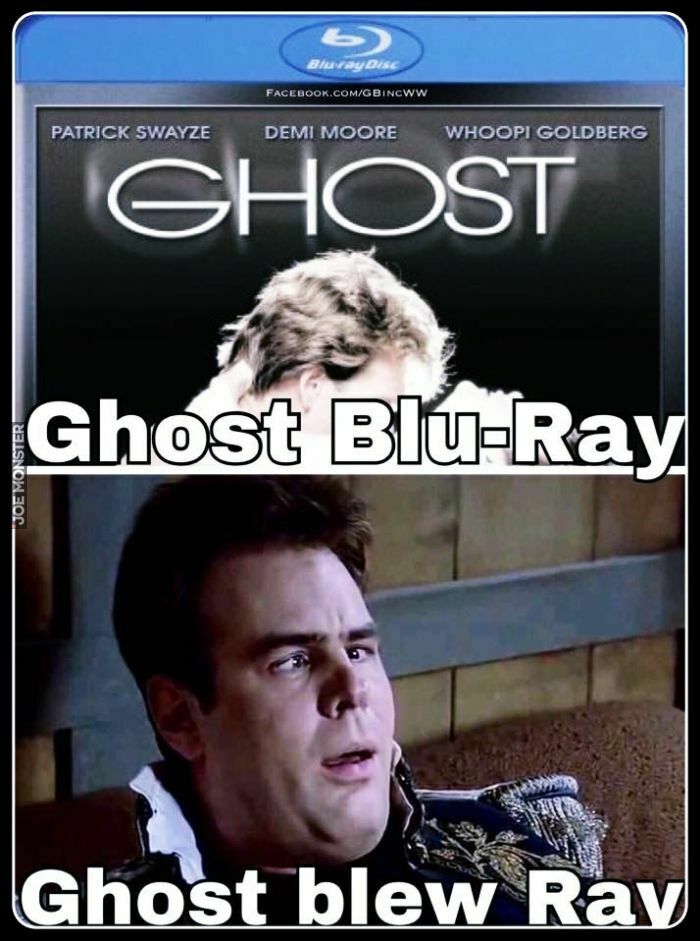 ghost blu blew ray