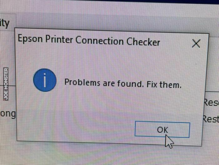problems are found. fix them.