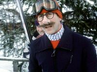 Książę Karol w przebraniu, kiedy jeździł na nartach, 40 lat temu