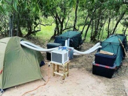 Klimatyzowane namioty