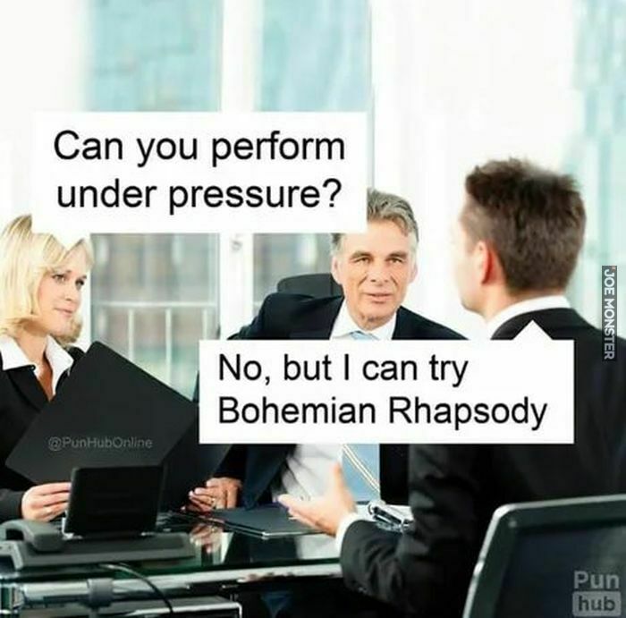 can you perform under pressure