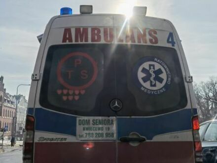 Serduszka WOŚP na ambulansie