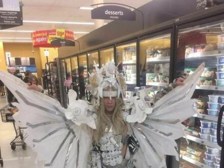 Anioł spotkany w sklepie