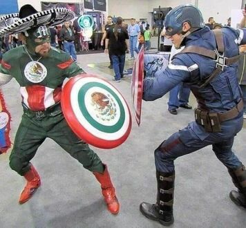 Kapitan Ameryka vs Kapitan Meksyk