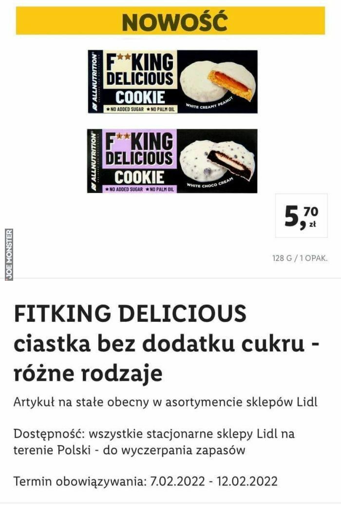fitking delicious cookie