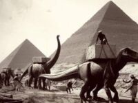 Rzadka fotka z czasów budowy piramid w Egipcie