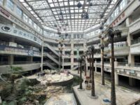 Opuszczone centrum handlowe w Chinach