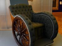 Wózek inwalidzki dla cesarzowej rzymskiej z 1740 roku
