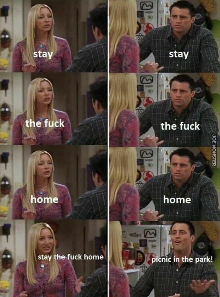 stay the fuck home