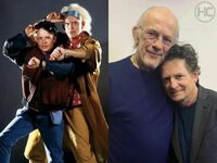 Christopher Lloyd i Michael J. Fox spotkanie po 35 latach po "Powrocie do przyszłości"