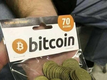 Bitcoin w wersji fizycznej