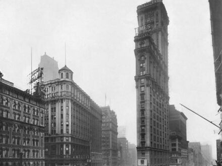 Times Square przed renowacjami i billboardami, 1919