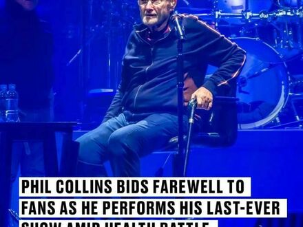 Phil Collins zagrał ostatni koncert i pożegnał się z fanami