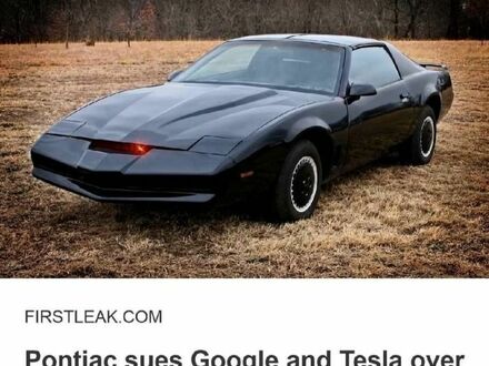 Pontiac pozywa Google i Teslę o technologię autonomicznych samochodów