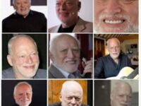 Zaznacz, na których zdjęciach jest David Gilmour