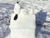 Śnieżny Snoopy